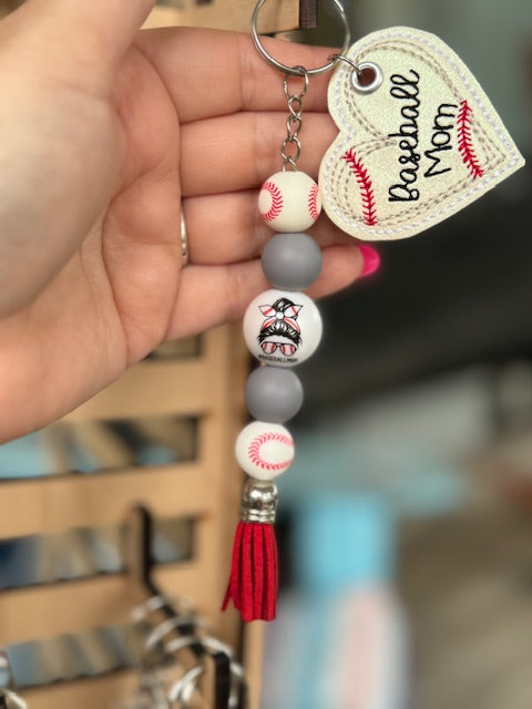 Book Theme Mystery ONE SCOOP + Beaded Keychain