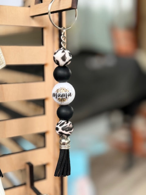 Book Theme Mystery FOUR SCOOPS + Beaded Keychain