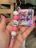 Book Theme Mystery FOUR SCOOPS + Beaded Keychain