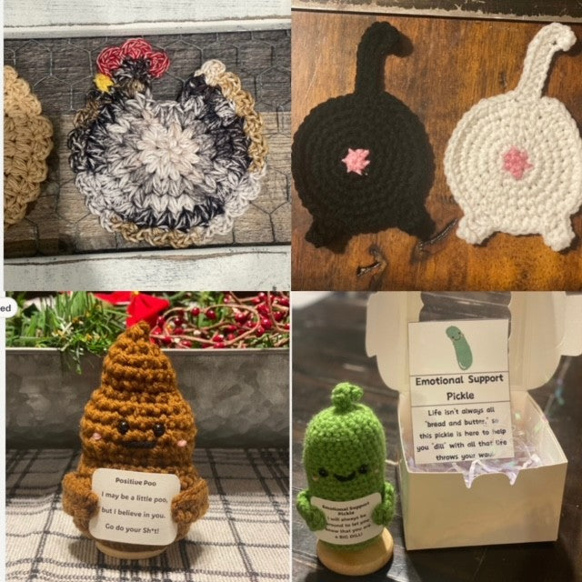 Handmade Crochet Mystery Scoop
