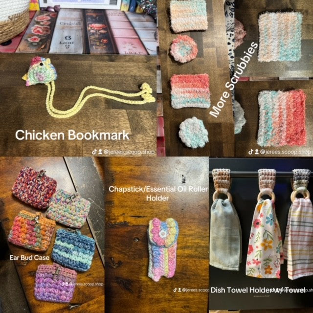 Handmade Crochet Mystery Scoop