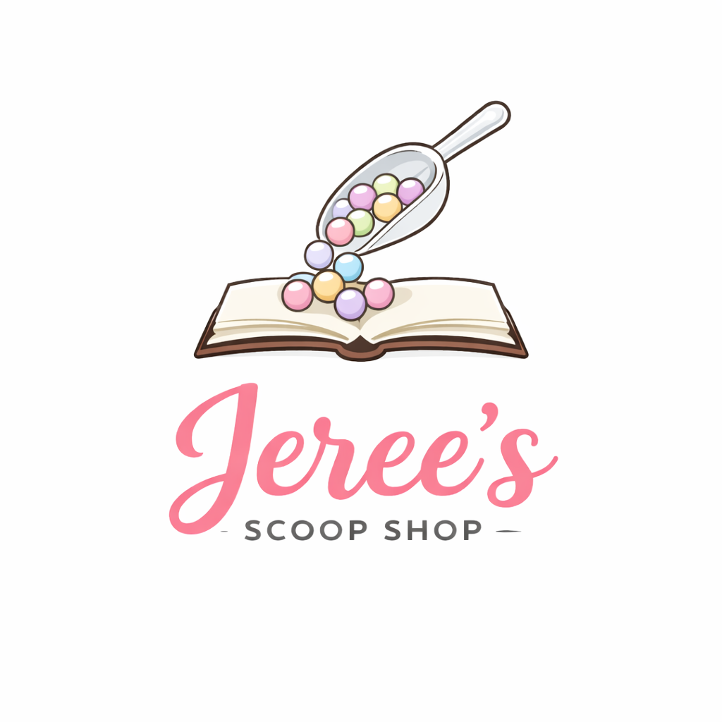 Book Theme Mystery THREE SCOOPS